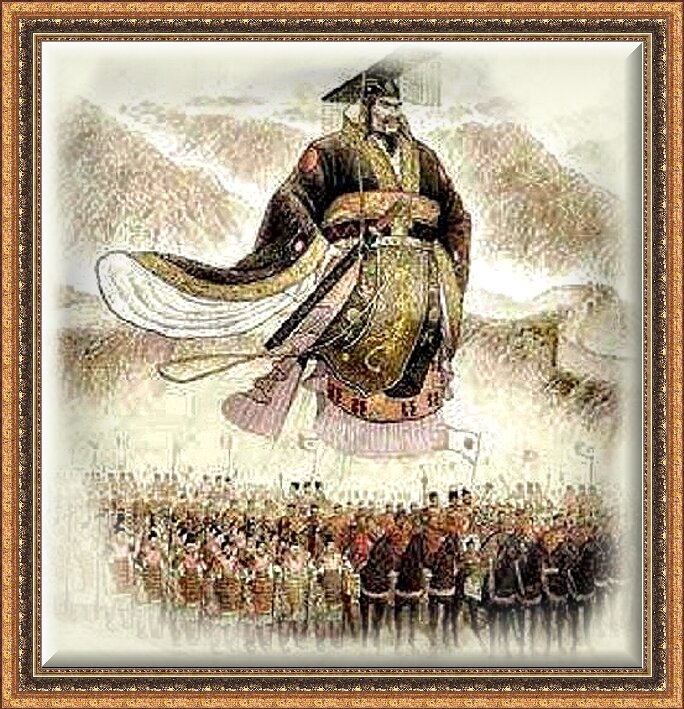 Император Цинь Шихуанди...