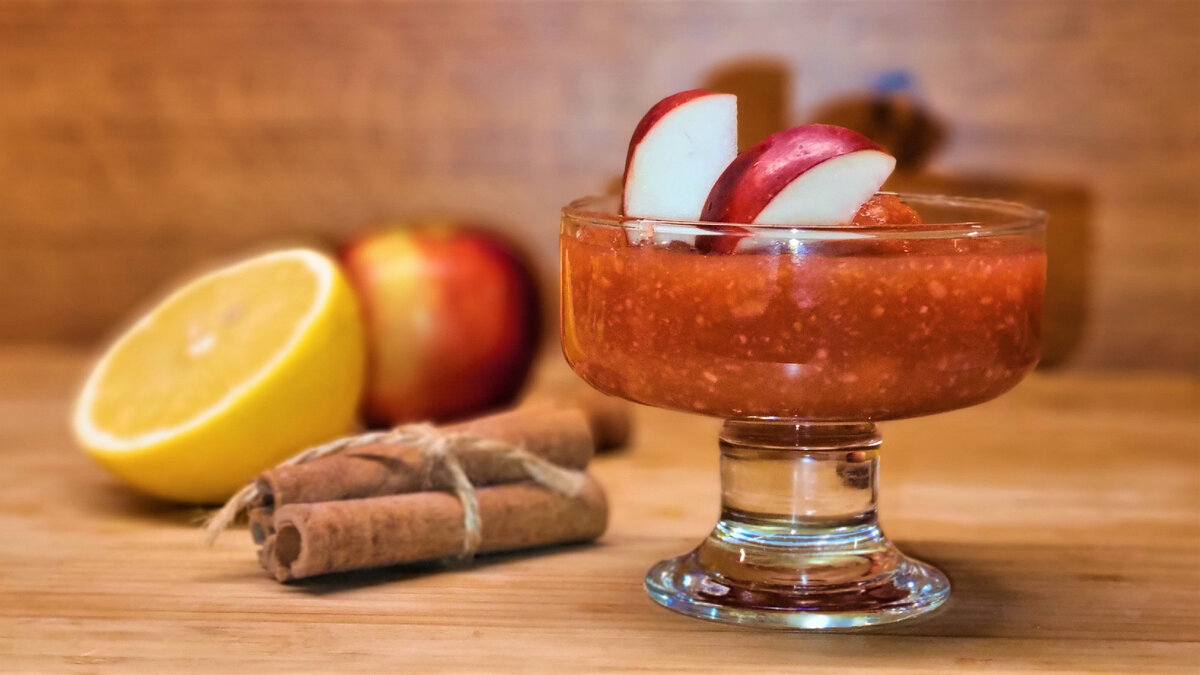 Фото автора. Варенье, сваренное по мастер-классу "Варенье яблочное с корицей и лимоном" на мастер-классе канала Gruzkova Creativity.