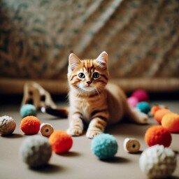 Котёнок Дымок 