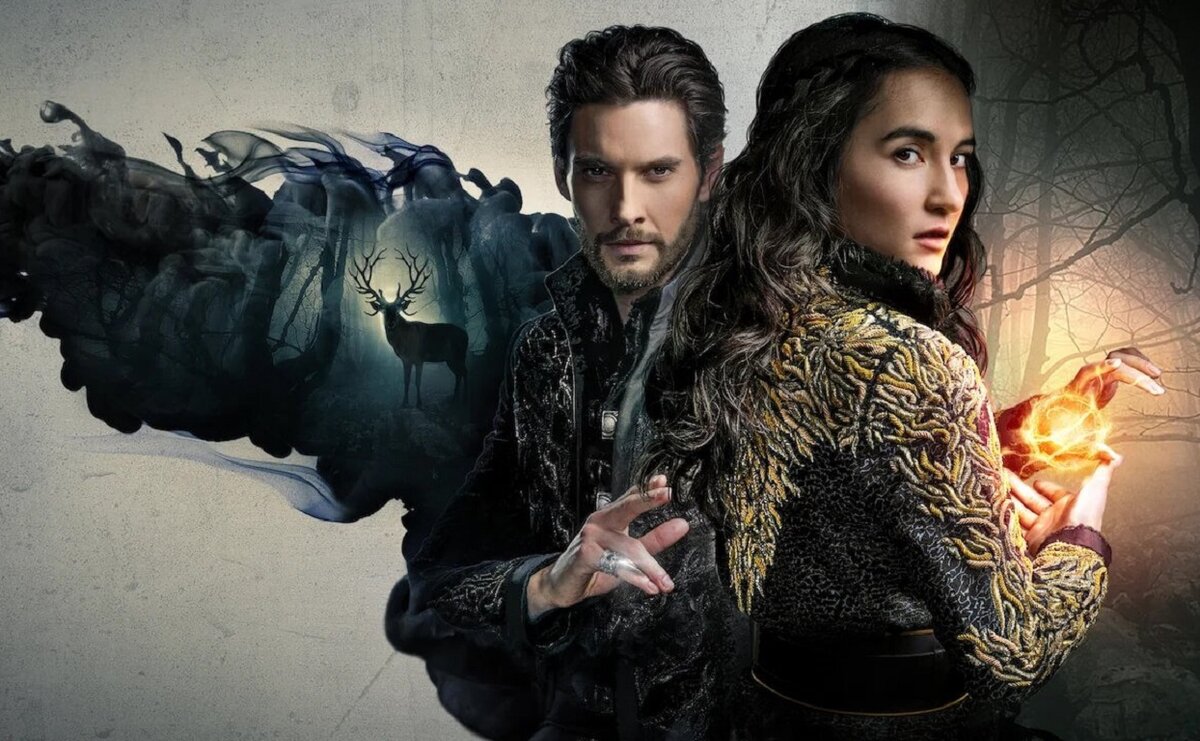 Дарклинг (Бен Барнс) и Алина Старкова (Джесси Мей Ли)