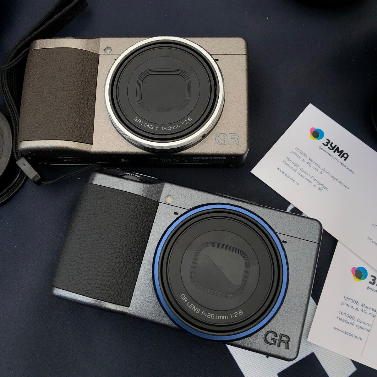 Новые цвета для камер Ricoh GRIII