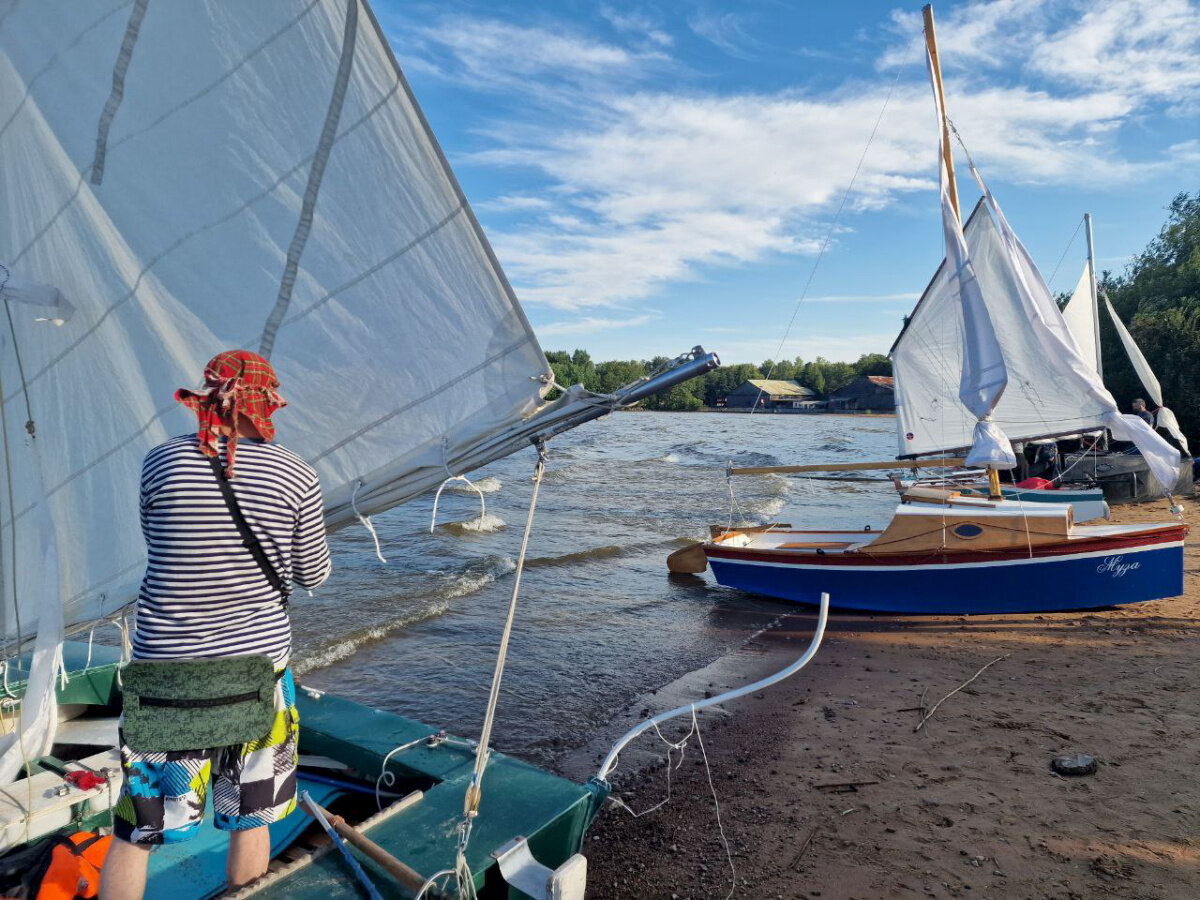 Парусное вооружение sailboat Optimist