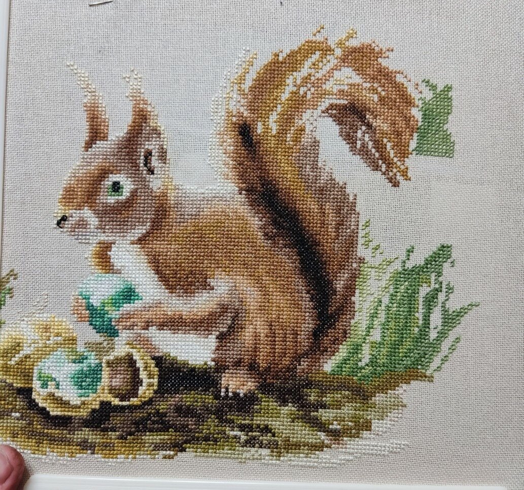 и орешки все грызет, а орешки не простые...