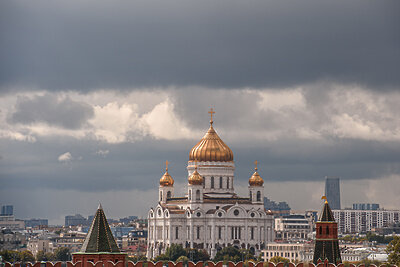    Пасмурная погода в Москве ©Мария Шуревская РИАМО