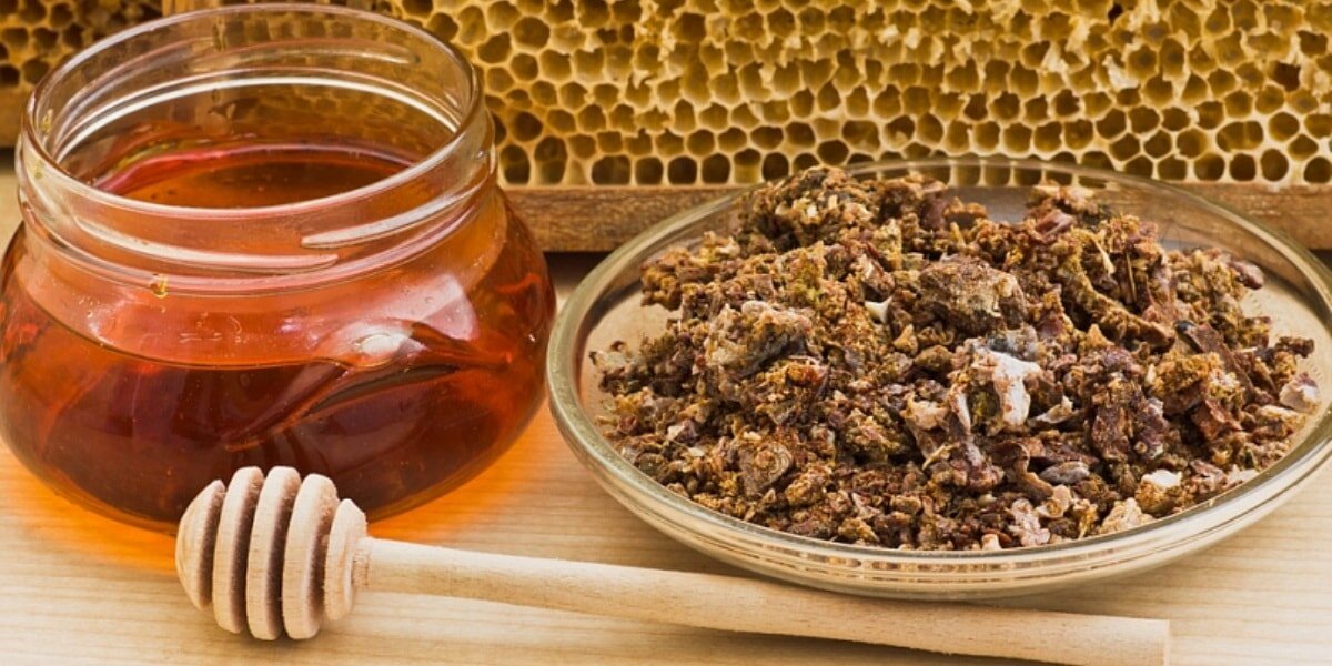 прополис и мед