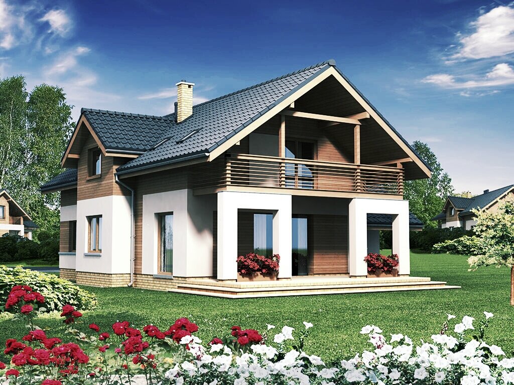 Главный фасад.