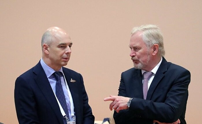 Антон Силуанов и Сергей Сторчак