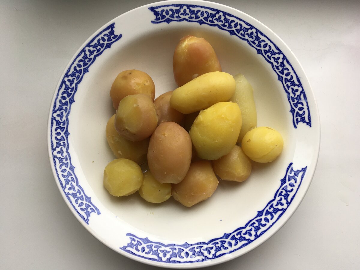 Картошка без одежки