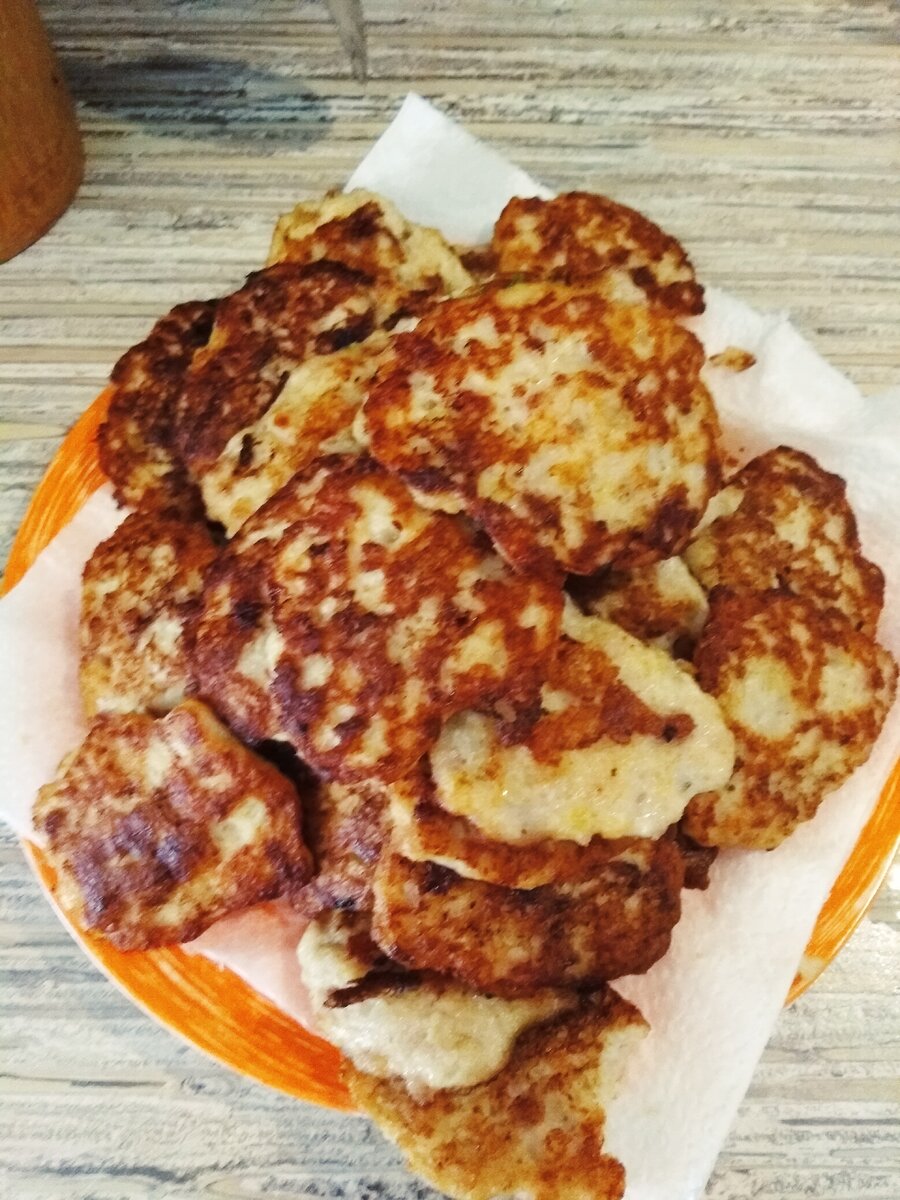  Котлеты с кабачком