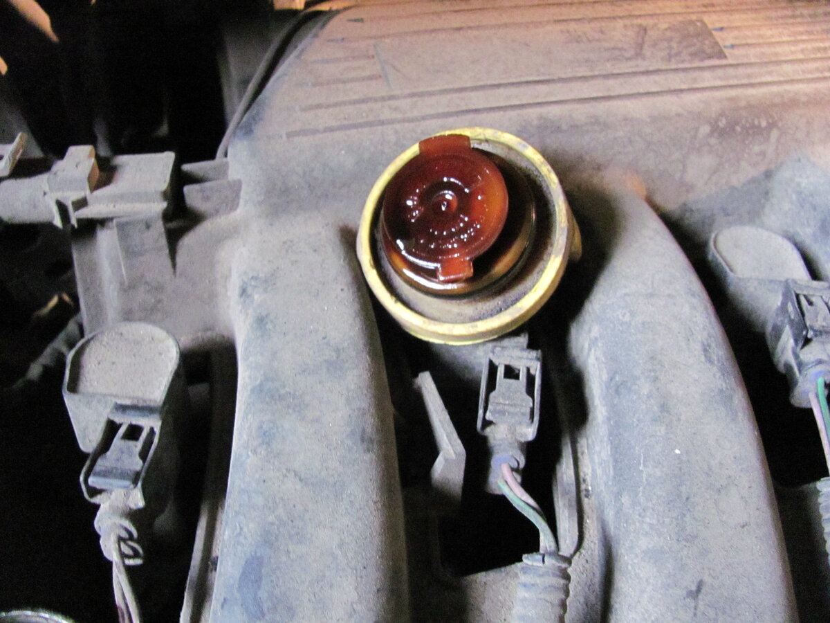 нагар на масляной пробке