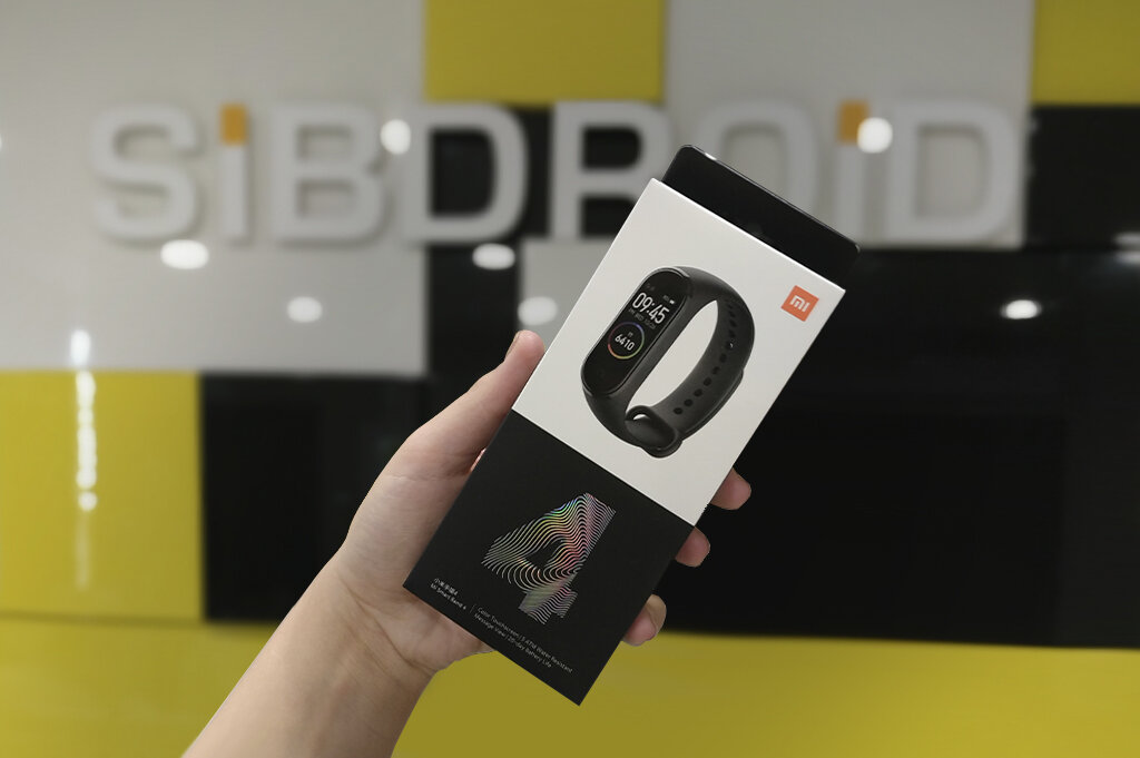 Коробка Mi Band 4