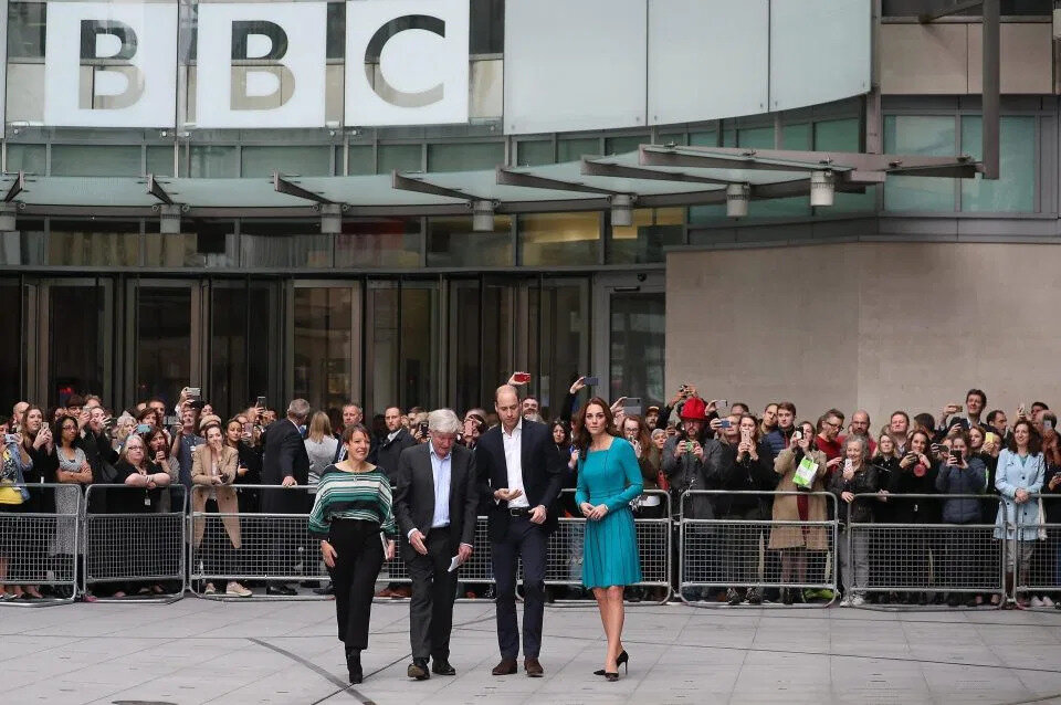 Кейт Миддлтон и Принц Уильям прибыли на шоу The One Show, 2018 год/Getty Images