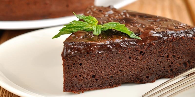 Пирог шоколадный кухе