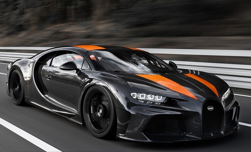Bugatti Chiron Super Sport 300+ Prototype.