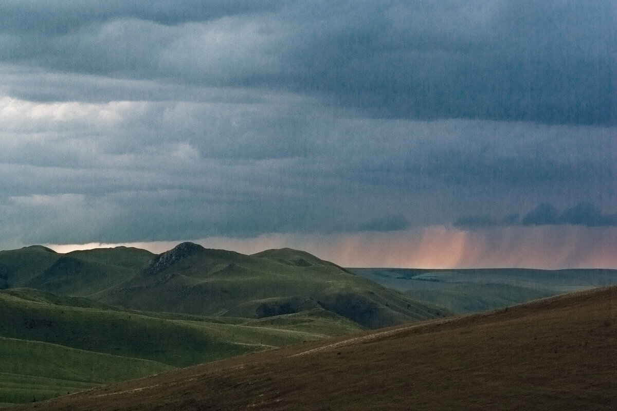 Предгорные хребты Алтая