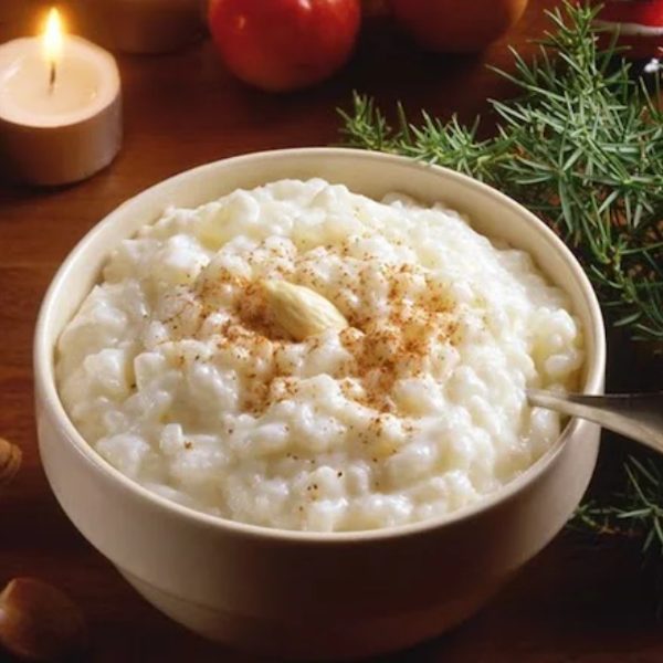 Рождественская рисовая каша