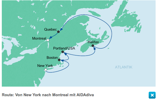 Шесть остановок, два морских дня между ними