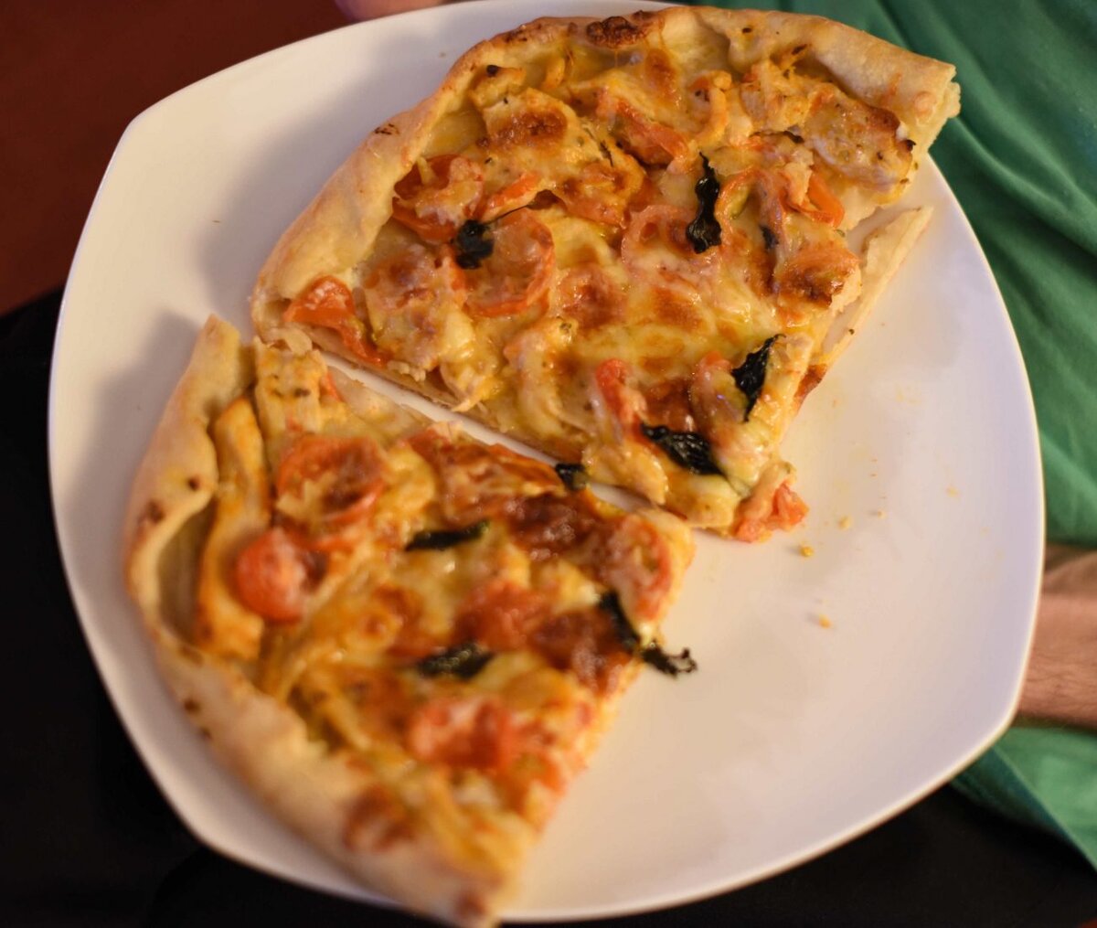 Рецепт пицца на тонком тесте с фото