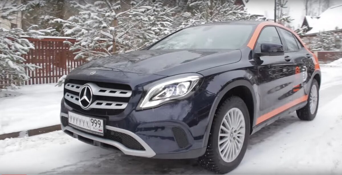 Mercedes-Benz GLA из каршеринга