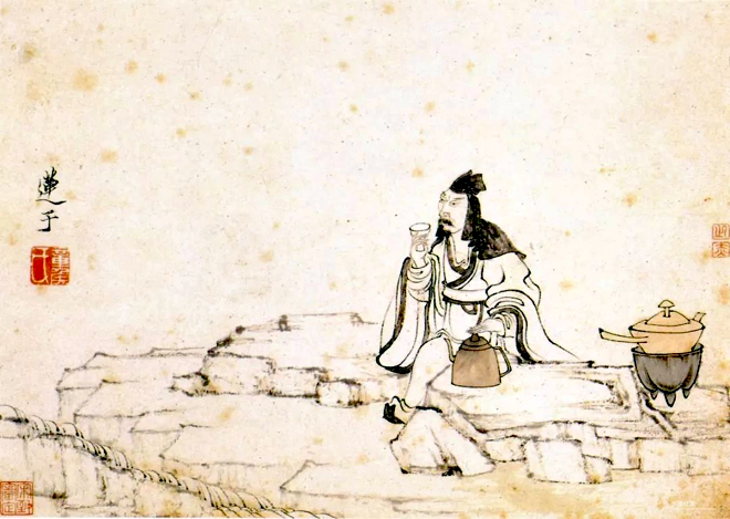 Лу-юй. Картина династии Тан.