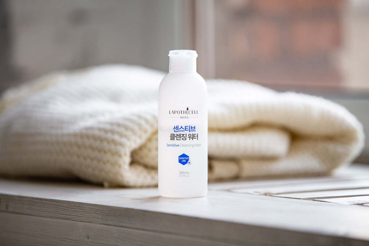 Очищающая вода для чувствительной кожи Lapothicell
