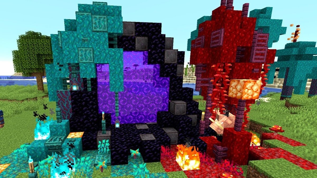 Вариант оформления портала с использованием новых блоков