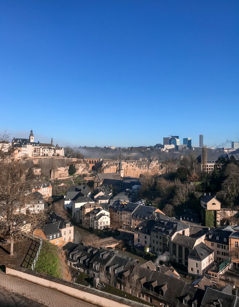 Вид на нижний город