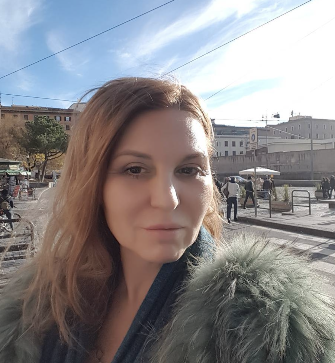 Автор канала Анжелика Коротина в Риме - фото из личного архива