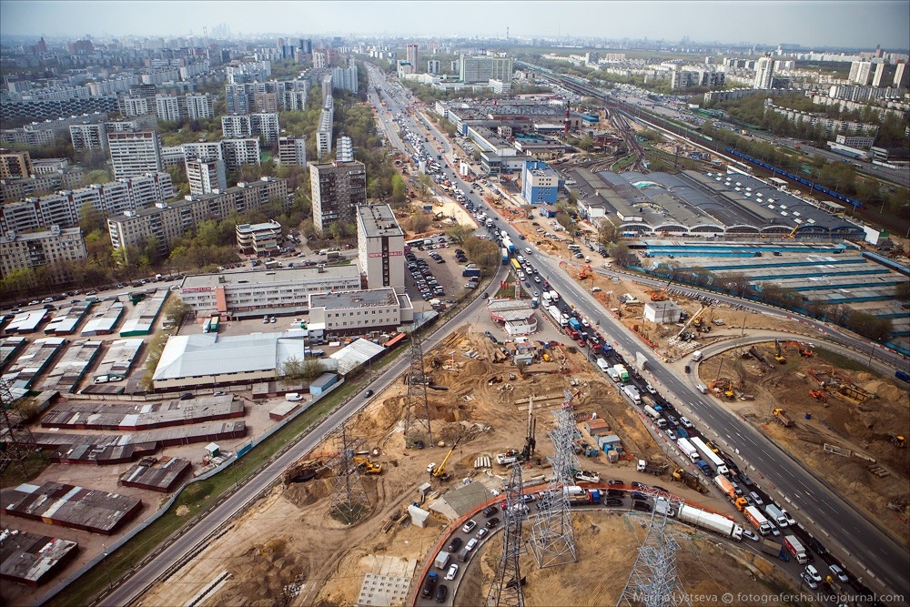 МКАД, когда на ней нет пробок