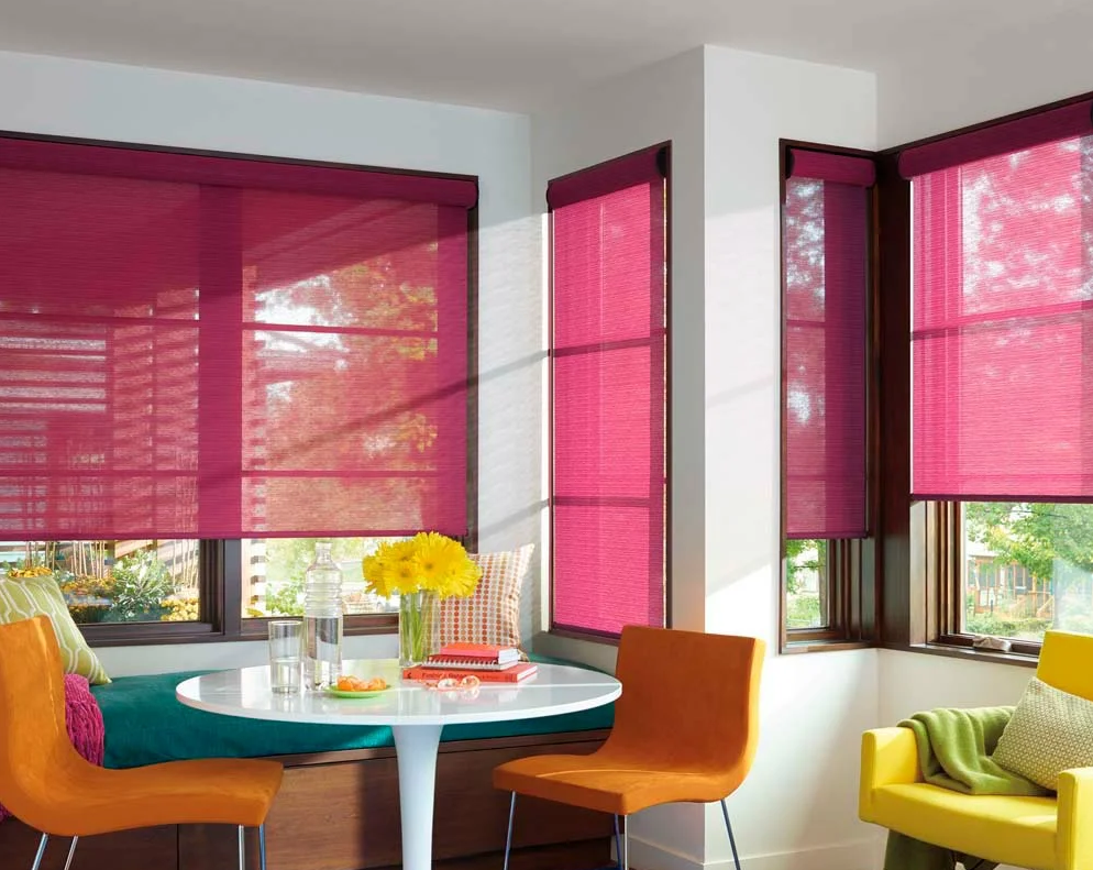 Рулонные шторы бывают. Hunter Douglas рулонные шторы. Рулонные жалюзи Хантер Даглас. Рулонные шторы в интерьере. Жалюзи рольшторы.