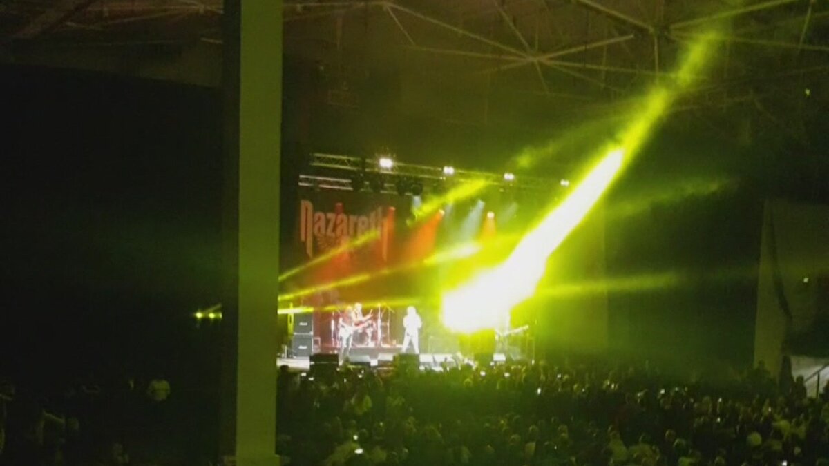 На концерте Nazareth в КСК "Экспресс". Ростов-на-Дону, 28.02.2020г.