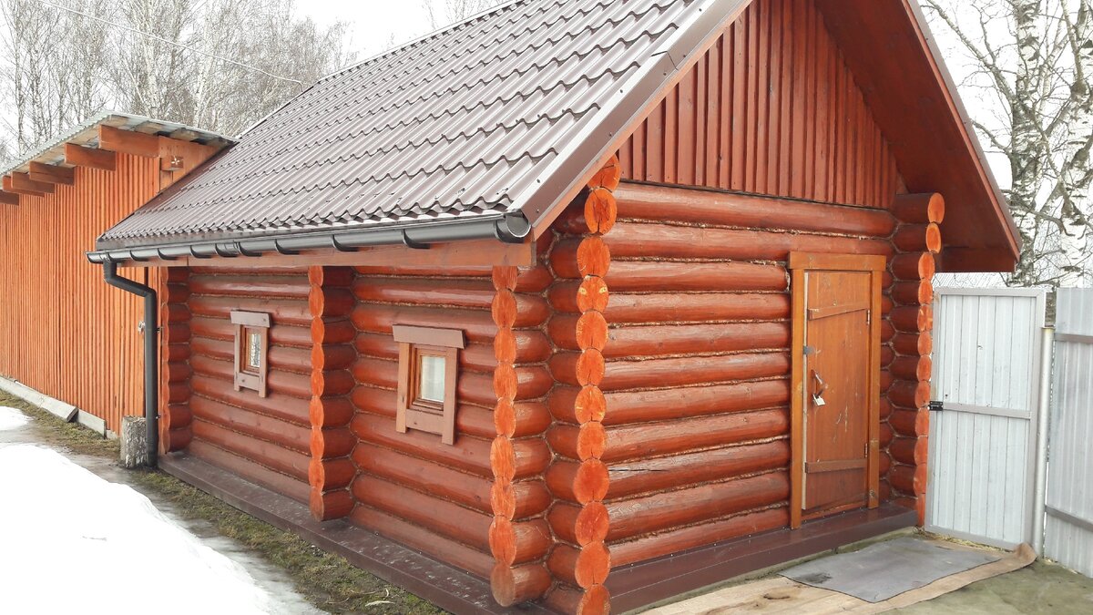 Фото Бани Снаружи