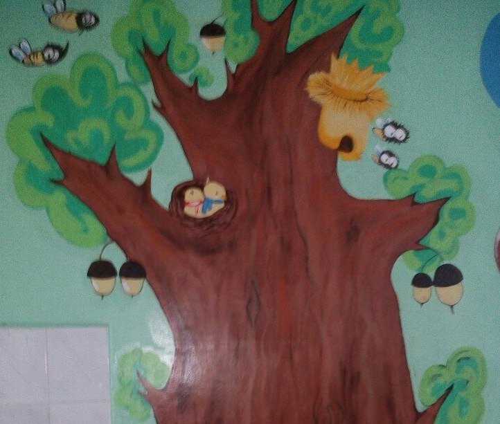рисунок на стене