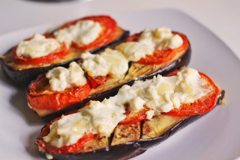 Запеченные баклажаны. Вкуснота!