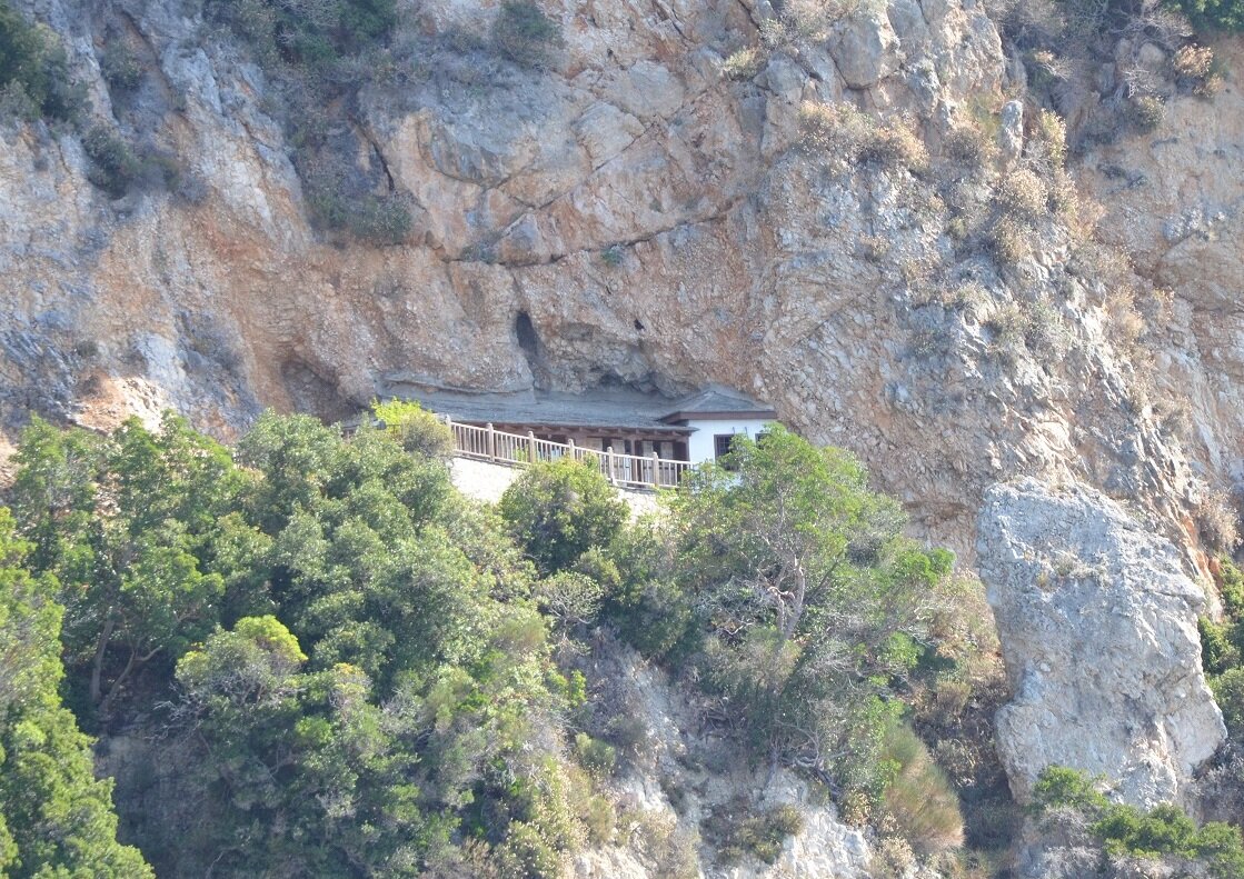 Келия отшельника. Афон.