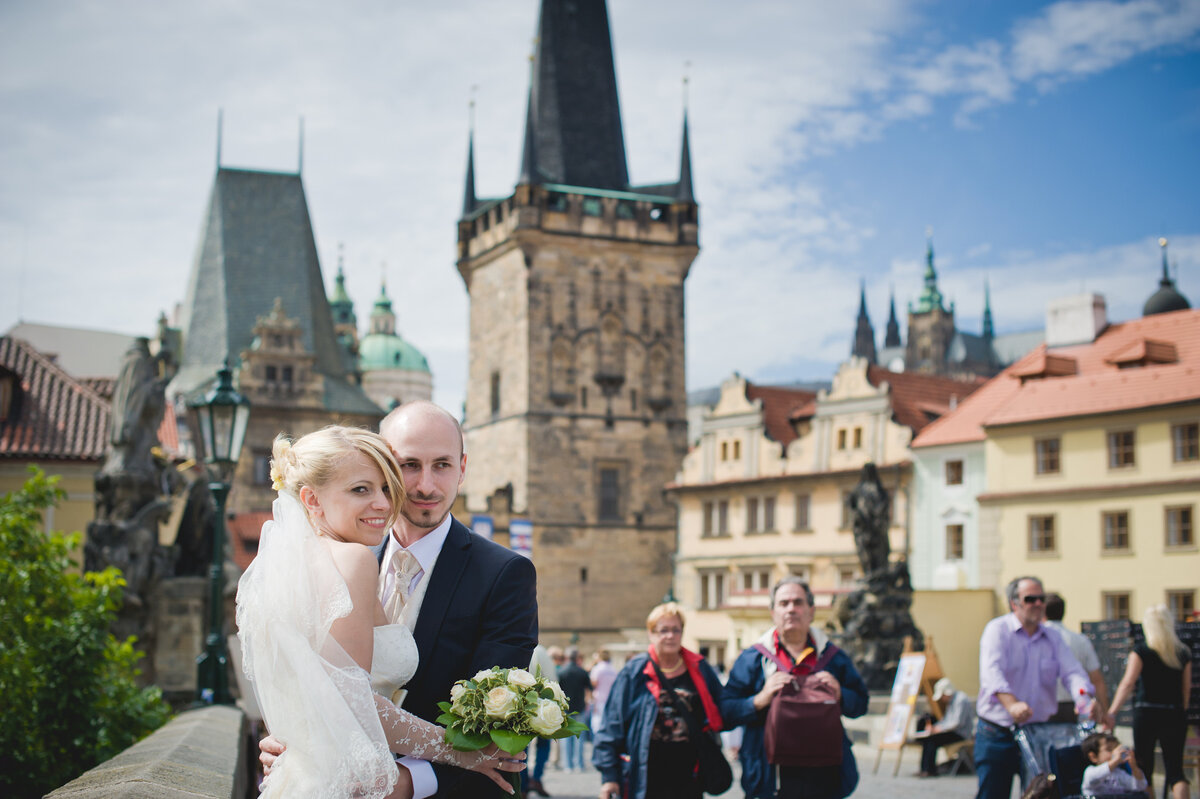 Молодожены Елена и Вадим