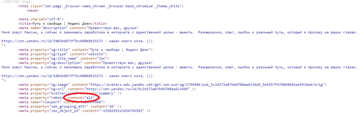 Путь к свободе дзен. Как проверить канал Яндекс дзен на all. Как посмотреть all или none в Дзене.