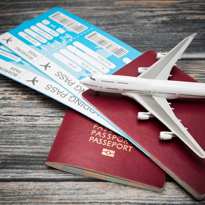 " Полетные документы туриста". Изображение взято из открытых источников internet