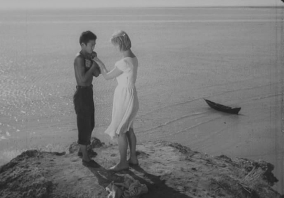 Кадр из фильма "ДИКАЯ СОБАКА ДИНГО" ( реж. Юлий Карасик 1962 год)