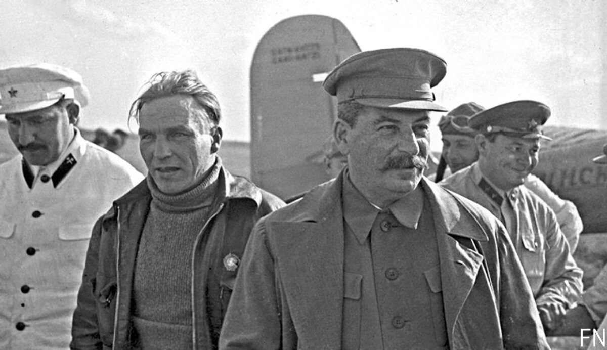 Чкалов и Сталин
