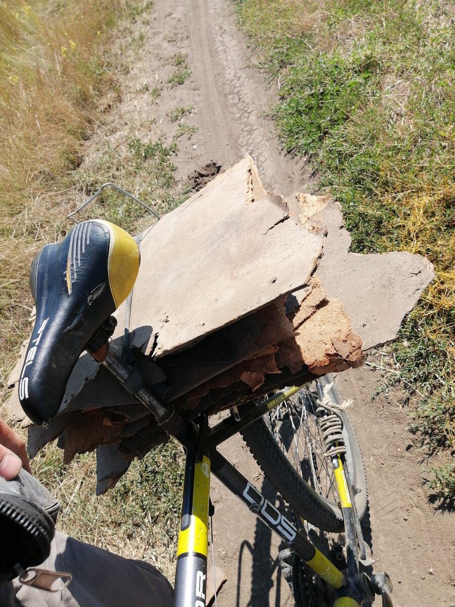 4 кг выброшенного ДВП