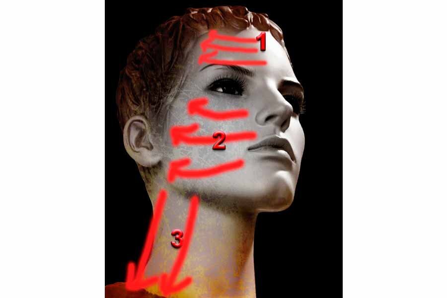 Направления массажа // pixabay.com и личное компьютерное творчество автора