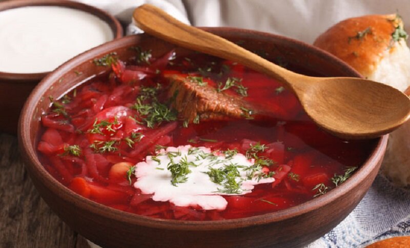 Самый вкусный борщ готовим в казане 