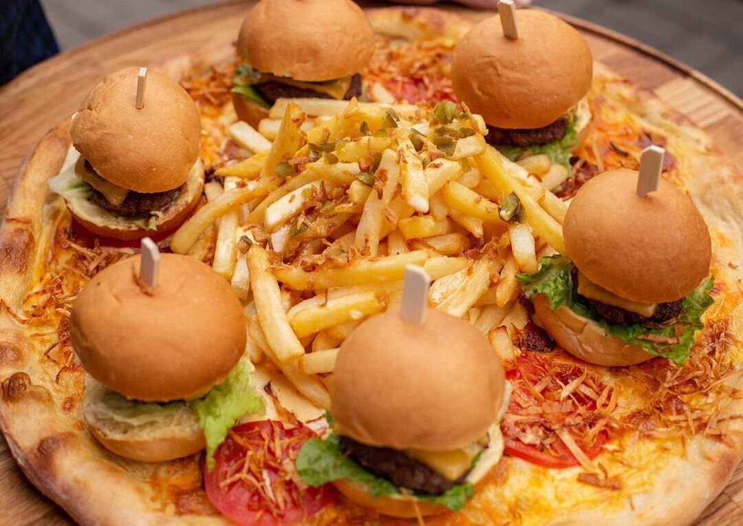 Бургер-пицца, Krang Pizza, Санкт-Петербург