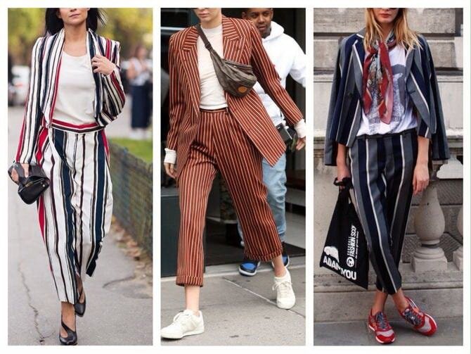 Как создать стильный образ с брюками в полоску: советы для женщин