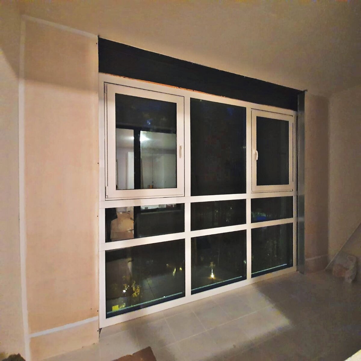 Замена холодного остекления системы Авангард, способ без уменьшения ...