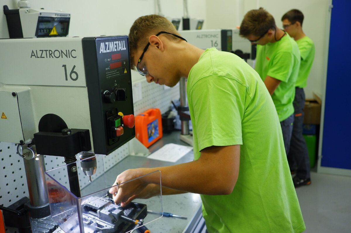 Дуальное обучение на заводе «КЛААС» в Краснодаре