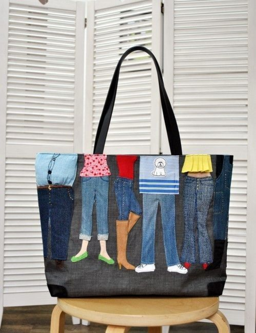 Сочетание аппликации с дорисовкой