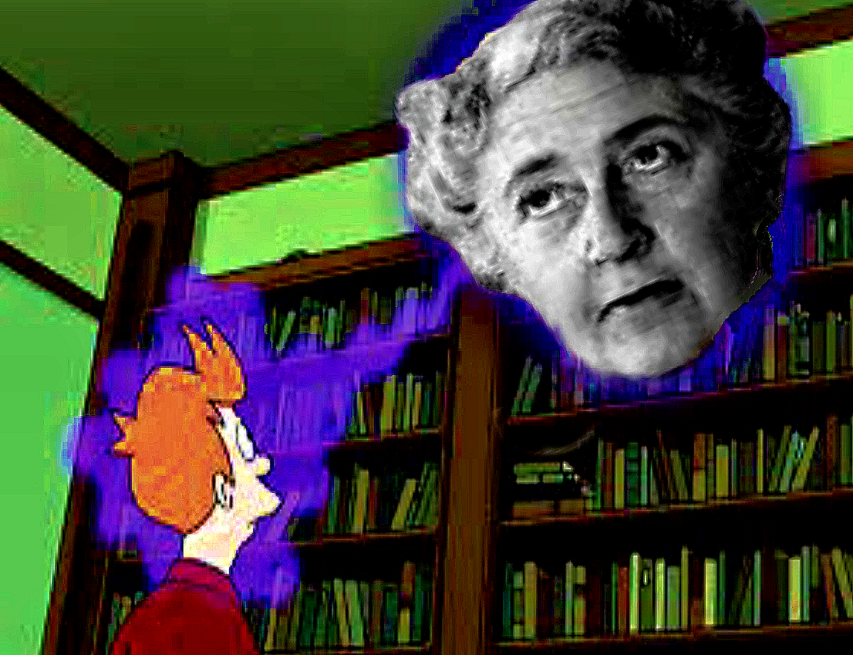 Агата Кристи заставляет подростков читать книги 