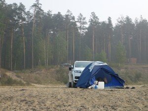 Из доходов могу купить палатку. фото автора